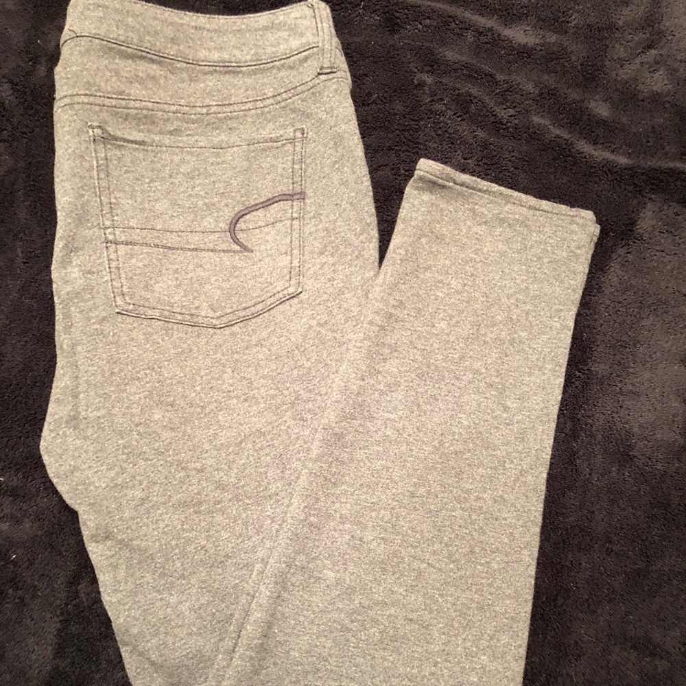 American Eagle Gray Jeggings
